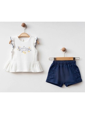 Eslenza Cute Gırl Bluz Şort Takım(Organik)