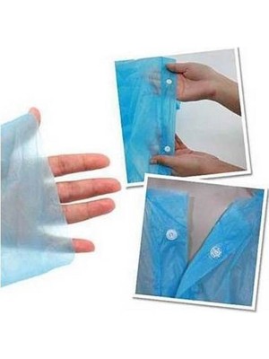 Adet ) ( 5 Çıtçıtlı Yağmurluk Tek Kullanımlık Yeni