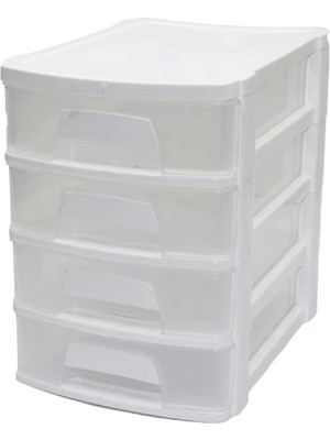Tonton - No:2 Çekmece 4 Katlı 16.5X21.5X24CM (4887)