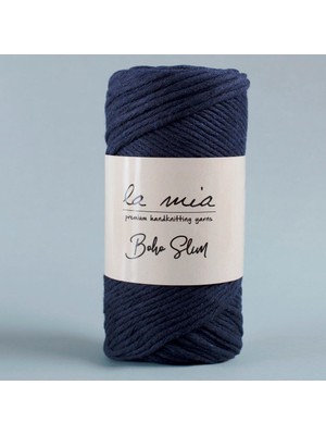 La Mia Boho Slim Lacivert El Örgü ipi -L023 - 34202