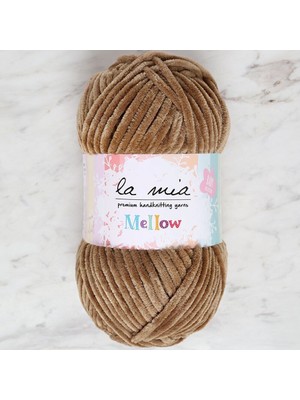 La Mia Mellow Kahverengi El Örgü ipi - 922 - 34167