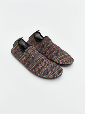 LC Waikiki LCW STEPS Desenli Kadın Deniz Ayakkabısı Dalgıç Kumaşlı Günlük Kullanım İçin Rahat Model