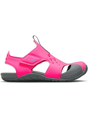 Nike Sunray Protect 2 (Ps) Pembe Çocuk Sandaleti Renkli Malzeme ile Erkekler İçin Konforlu Tasarım