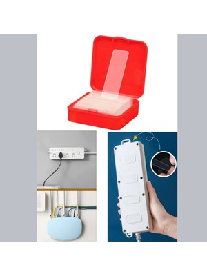 Çok Amaçlı Çift Taraflı Bant Eşya Sabitleme Bandı 60 Adet