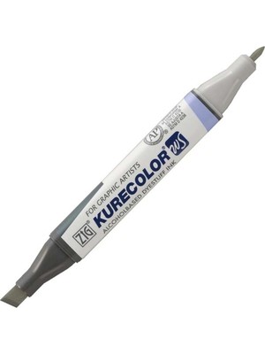 Zig Kurecolor KC-3000N Twin Ws Çift Taraflı Grafik Marker Kalem Warm Gray 1 W01