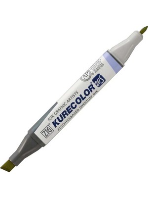 Zig Kurecolor KC-3000N Twin Ws Çift Taraflı Grafik Marker Kalem Ochre 153