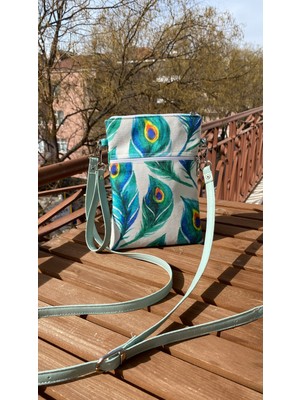 Talkıng Dreams Şans Tüyü Desenli Büyük Boy Telefonluk