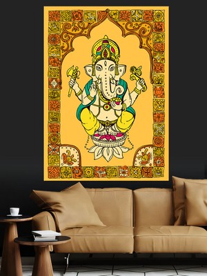 Ganashi  Dekoratif Kanvas - Mdf Ahşap Tablo