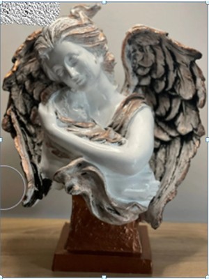 Büyük Boy Anne Melek Heykeli