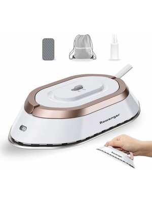 Rowenger NB301 Mini Seyahat Ütüsü Çift Voltaj Dünya Çapında Kullanıma Uygun White