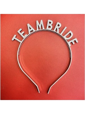 Periboia Gümüş Renk Team Bride Taç – Gelin ve Nedime Tacı