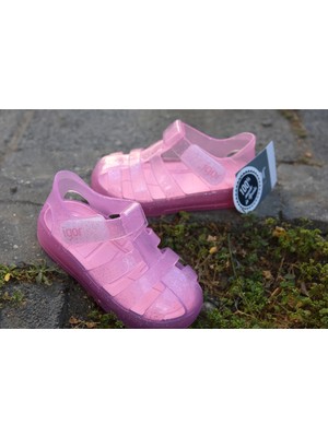 Igor Star Glitter Çocuk Sandalet Pembe