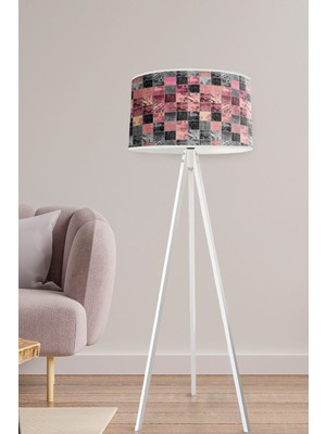 Teknotrust Patchwork Desenli Dekoratif Modern Lambader