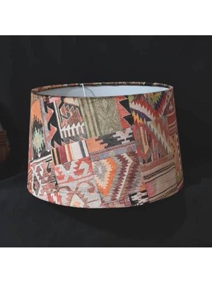 Teknotrust Çul Kilim Desenli Lambader Başlığı 38 Çap