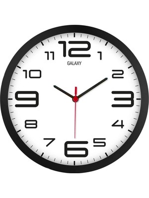 Galaxy Duvar Saati Dekoratif Şık Sade Ev Ofis Salon