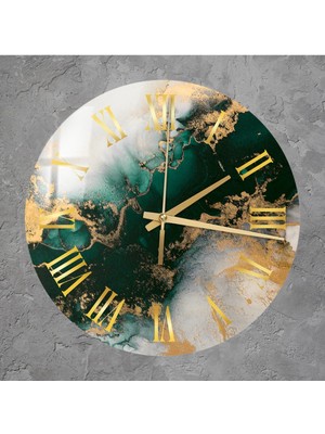 Duvar Saati - Cam Duvar Saati, Salon Için Saat Modelleri 1TK95874199