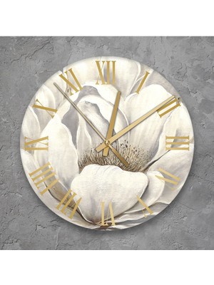 Duvar Saati - Cam Duvar Saati, Salon Için Saat Modelleri TK995671S12