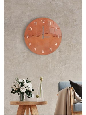 Çap 27 cm Model 58 Dekoratif Cam Saat