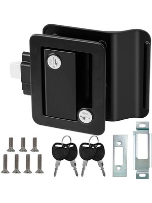 Steldalar Karavan Seyahat Römork Giriş Kapısı Kilidi, Kürek Kilitli Kampçı Kapı Mandalı, Kargo Taşıyıcı At Römork Kamyonu Için Karavan Kolu (Yurt Dışından)