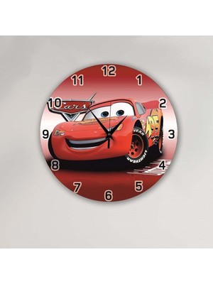 Bilge Duvar Saati, Çocuk Odası Dekoratif Ahşap Duvar Saati