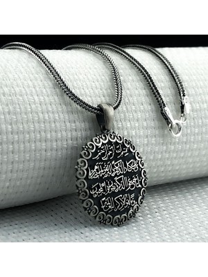 Takıhan 925 Ayar Nazar Dualı Gümüş Kolye