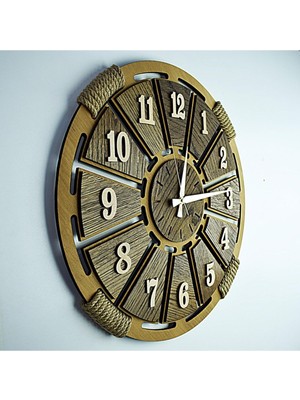 Kayra Tasarım Atölyesi Ahşap Halat Latin 70CM