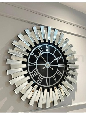 Piyano Gümüş Saat 80 cm