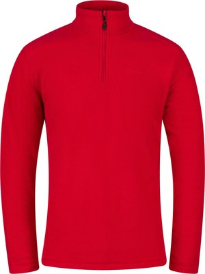 2AS Cedric Erkek Yarım Fermuarlı Ince Polar Sweatshirt Kırmızı