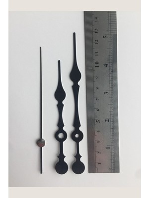 1 Set Siyah Akrep Yelkovan