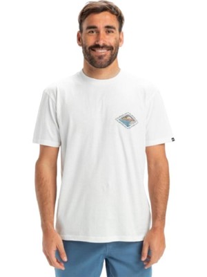 Quiksilver Evo Future Islands Ss EQYZT08038-WBK0 Beyaz Tişört