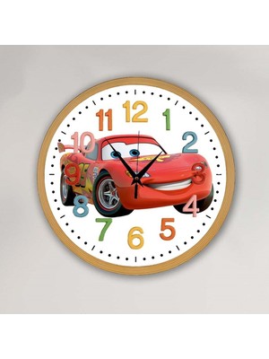 Bilge Tasarım Çocuk Odası Duvar Saati 30 x 30 cm