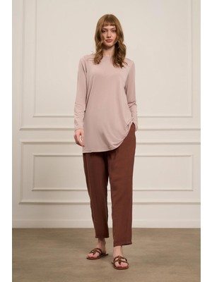 FTZ Women Kadın Uzun Kollu İçlik  Beige 31086