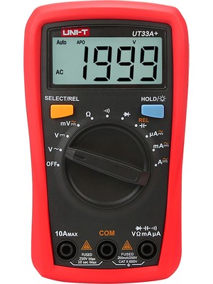 UT33A+ Cep Tipi Multimetre