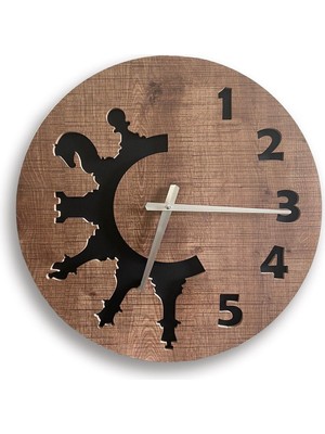 Büyük Boy Satranç Duvar Saati