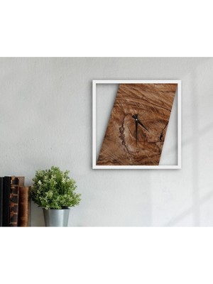 Gift Dekoratif 45 cm Ahşap Duvar Saati 94