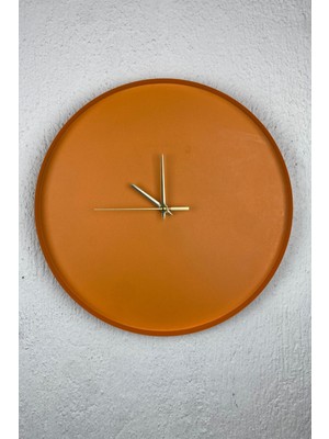 Mundo Model Bohem Dekoratif Sessiz Akar Mekanizmalı Duvar Saati (40*40CM)