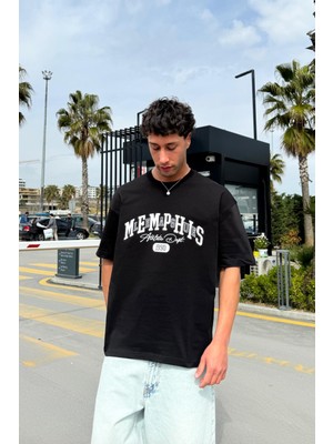 Memphis Baskılı Tişört