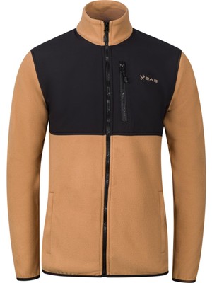 2AS Picture Organic 2AS Cliff Erkek Parçalı Ince Polar Sweatshirt Camel