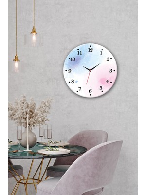 Cam Saat | Water Color Effects | ÇAP40CM