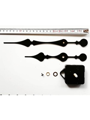18 cm Yelkovan Akrep Duvar Saati Mekanizma