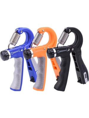 Jetfast Ayarlı Sayaçlı El Yayı 5-60 kg Ayarlanabilir Bilek Kas Güçlendirme Aleti Kaydırmaz Damar Çıkartıcı