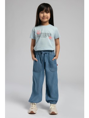 Tanny Kız Çocuk Jean Pantolon Light Blue
