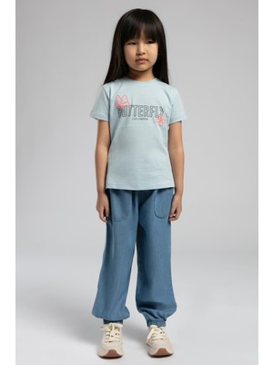 Fly Kız Çocuk T-Shirt A.mavi