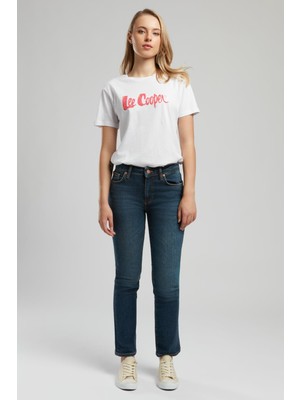 Lee Cooper Susie Normal Bel Normal Kesim Düz Paça Mavi Kadın Jean Pantolon