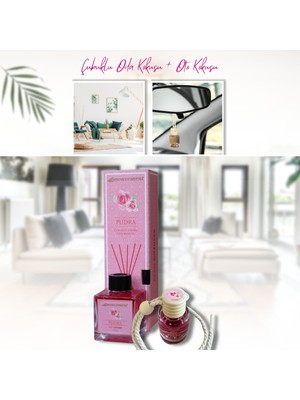 Mouvement 100 ml Pudra ve 8 ml Oto Kokusu ile Yumuşak Ferahlık Katan Koku Seti