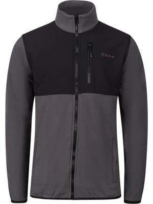 2AS Picture Organic 2AS Cliff Erkek Parçalı Ince Polar Sweatshirt Antrasit