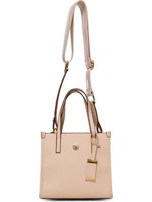 U.s. Polo Assn. US25139 Kadın Çapraz Çanta Bej