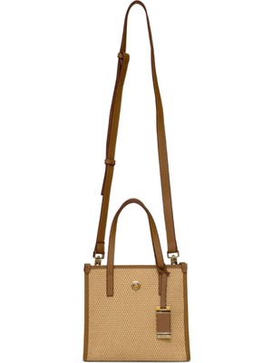 U.s. Polo Assn. US25305 Kadın Çapraz Çanta Bej