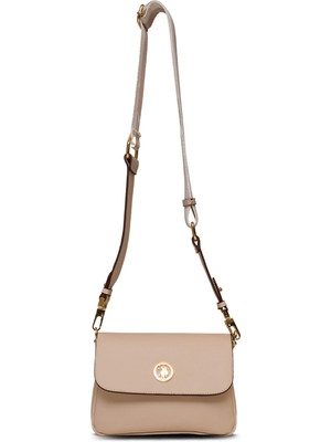 U.s. Polo Assn. US25135 Kadın Çapraz Çanta Bej