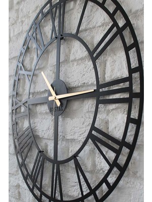 Büyük Metal Duvar Saati Classic